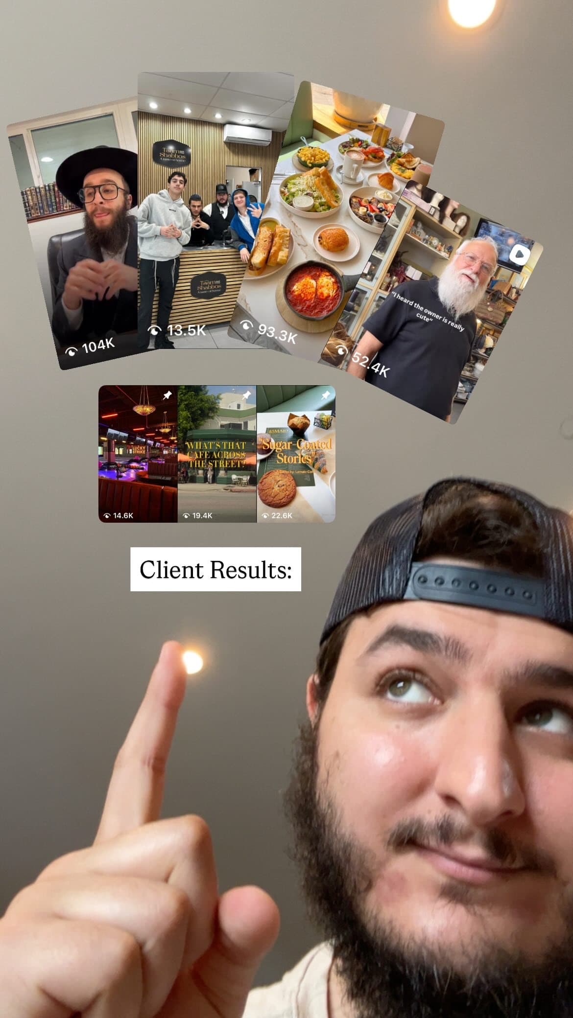 One client's TikTok run.